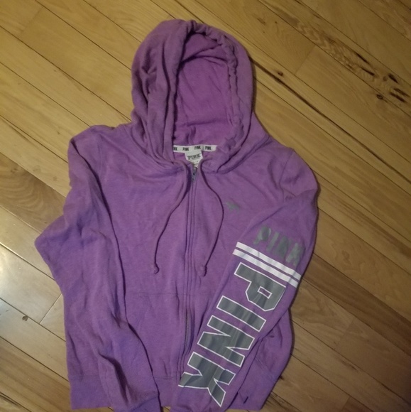 PINK Victoria's Secret Sweaters - VICTORIA SECRETS  , PINK ZIP UP